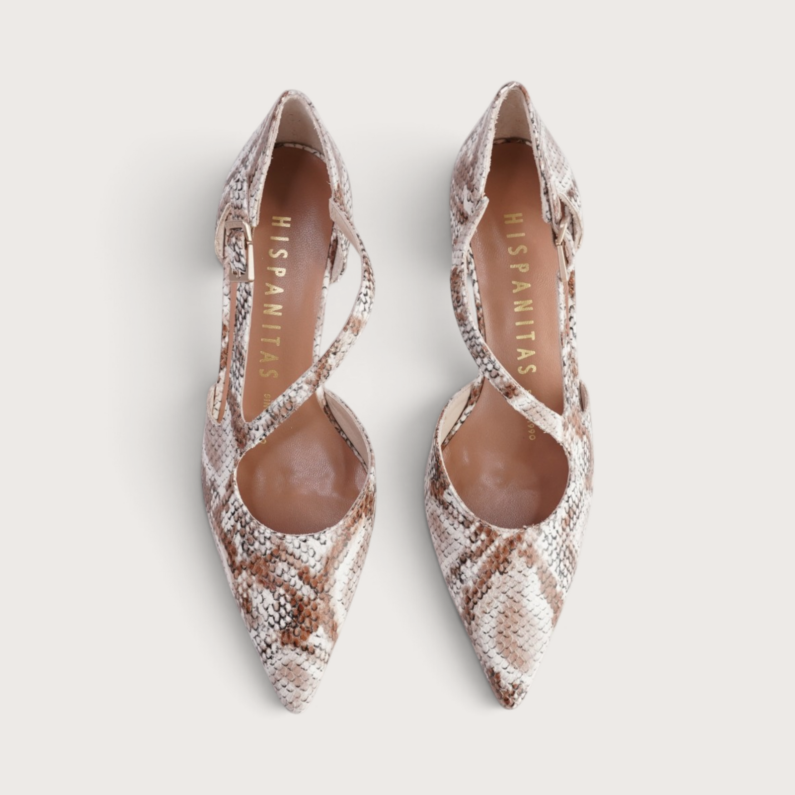 HV264860 Natural Python Heels