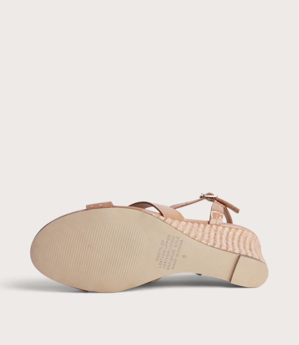 Isenta Nude Patent Leather Heels