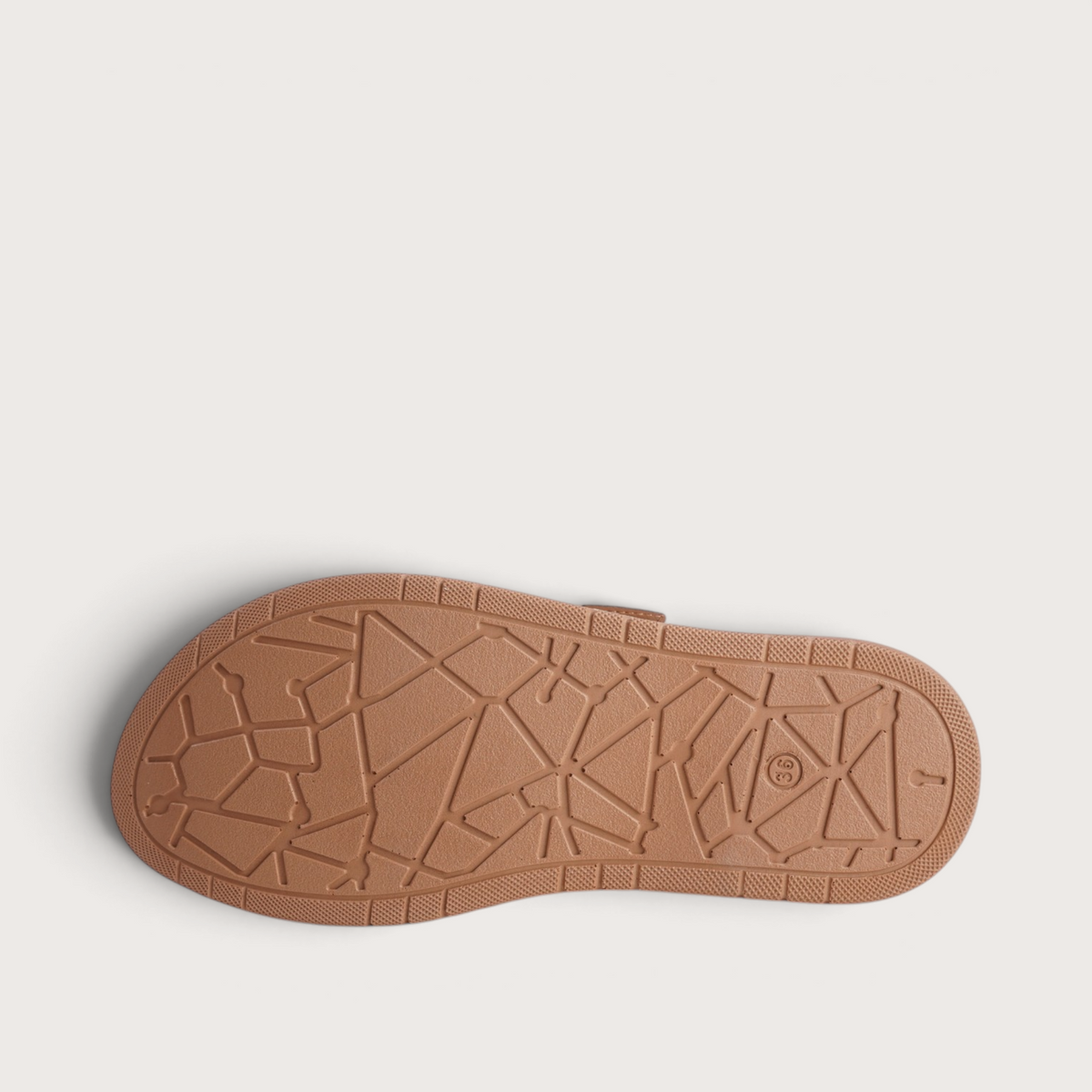 Cody White Leather Sandals