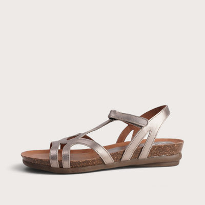 Rapt Onyx Leather Sandals