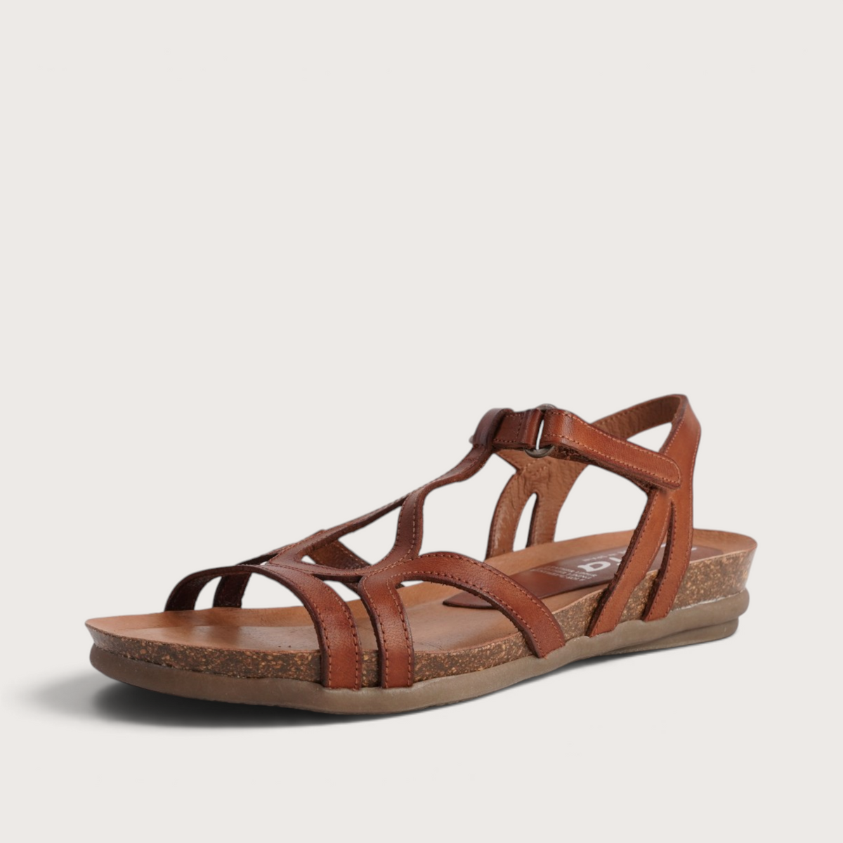 Rapt Tan Leather Sandals