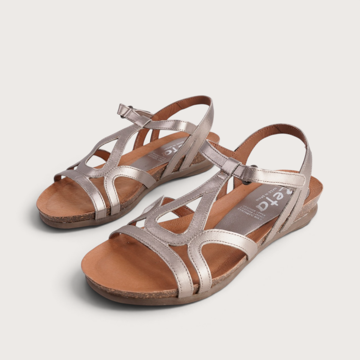 Rapt Onyx Leather Sandals