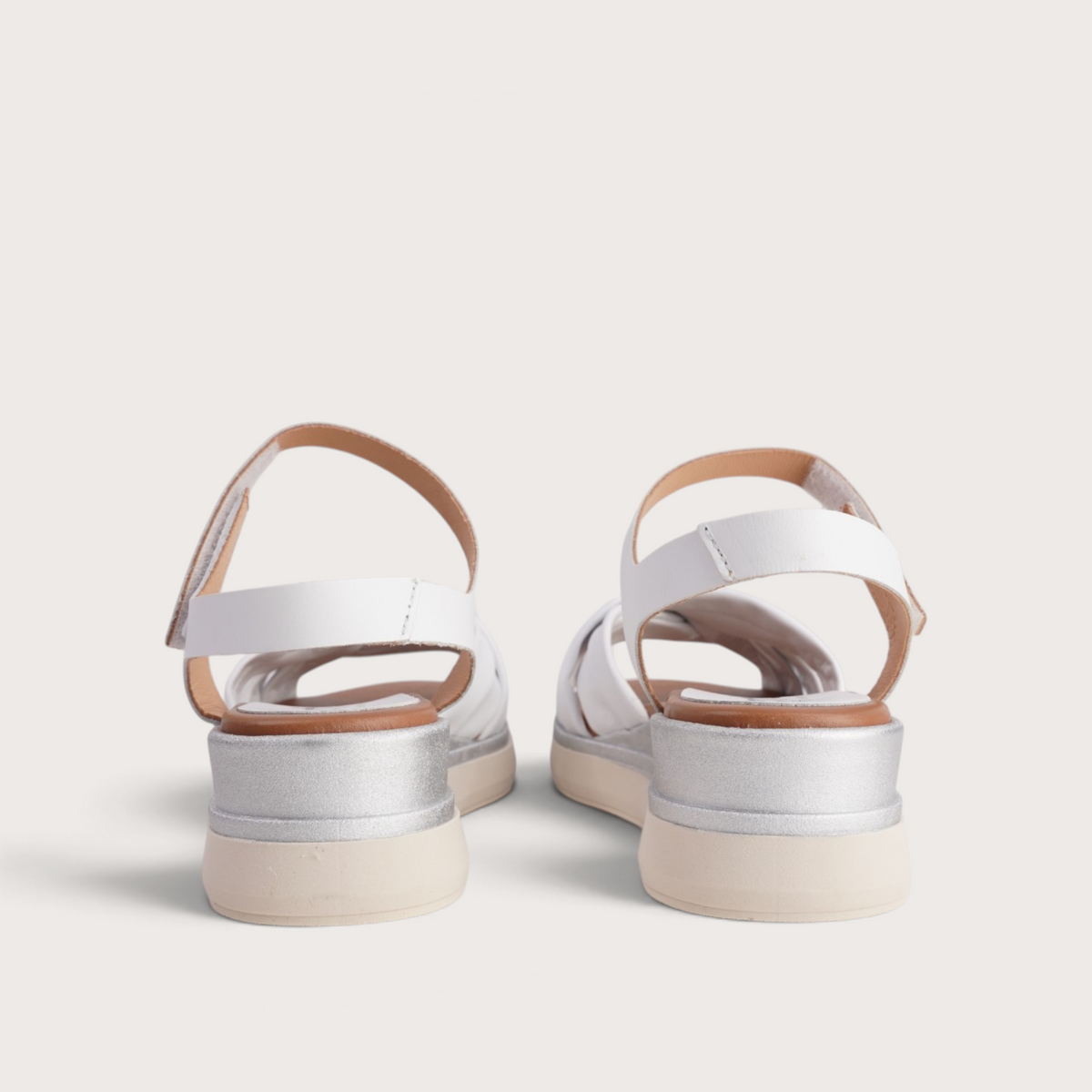 Deliah Blanco Leather Sandals