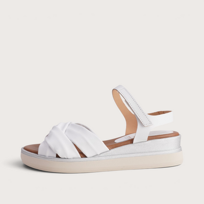 Deliah Blanco Leather Sandals