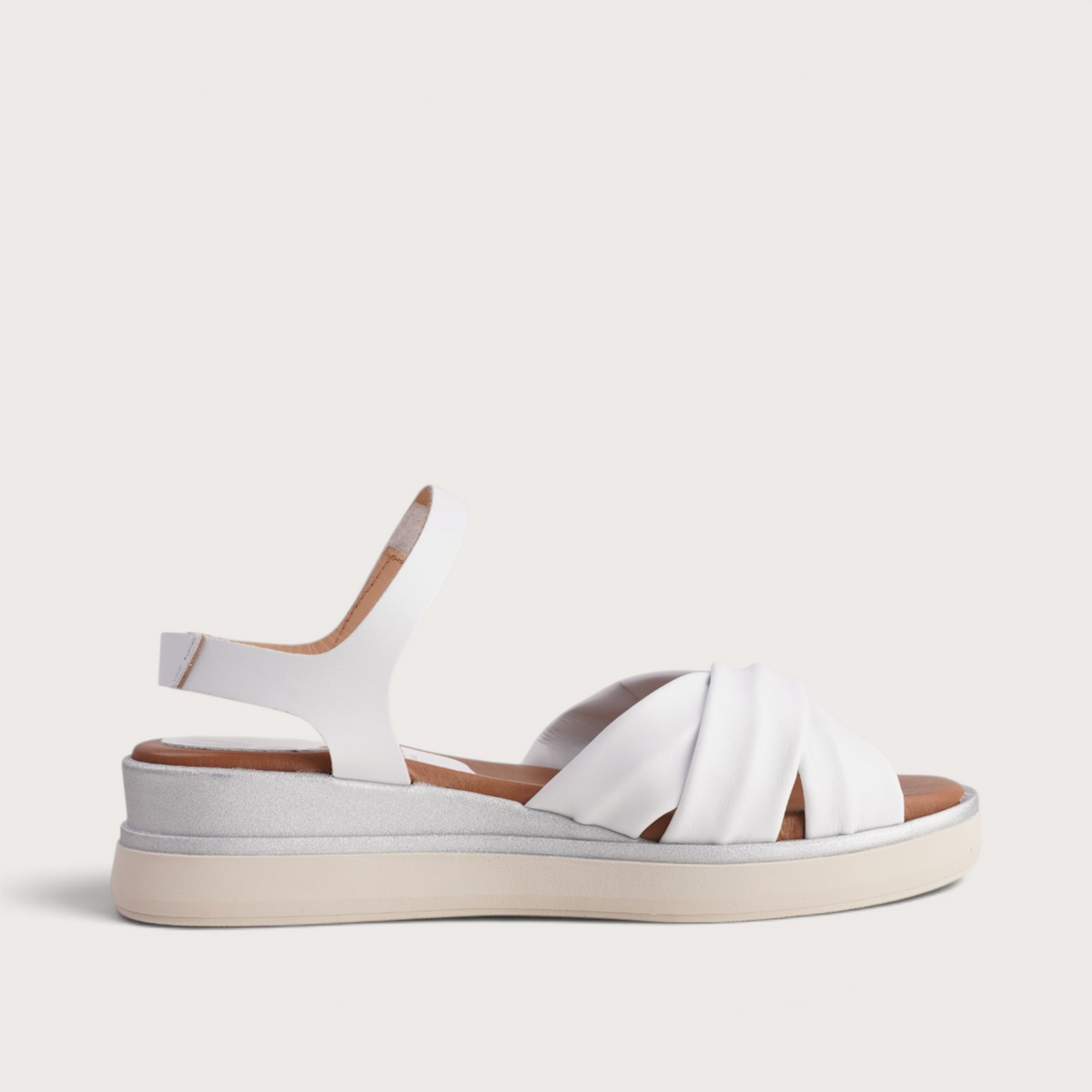 Deliah Blanco Leather Sandals