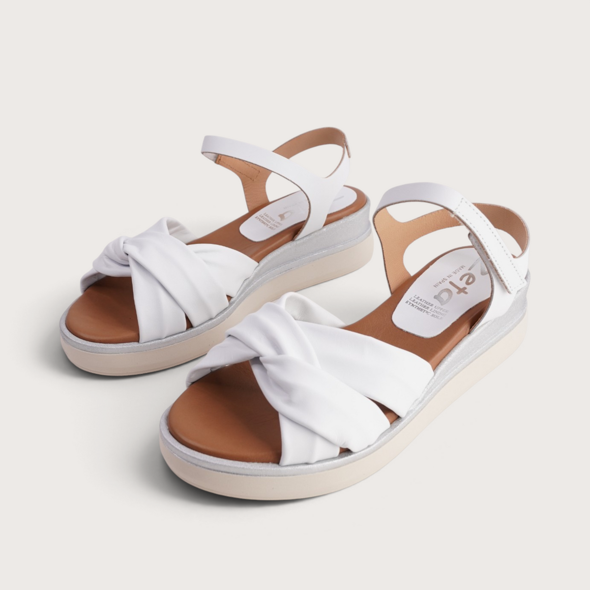 Deliah Blanco Leather Sandals