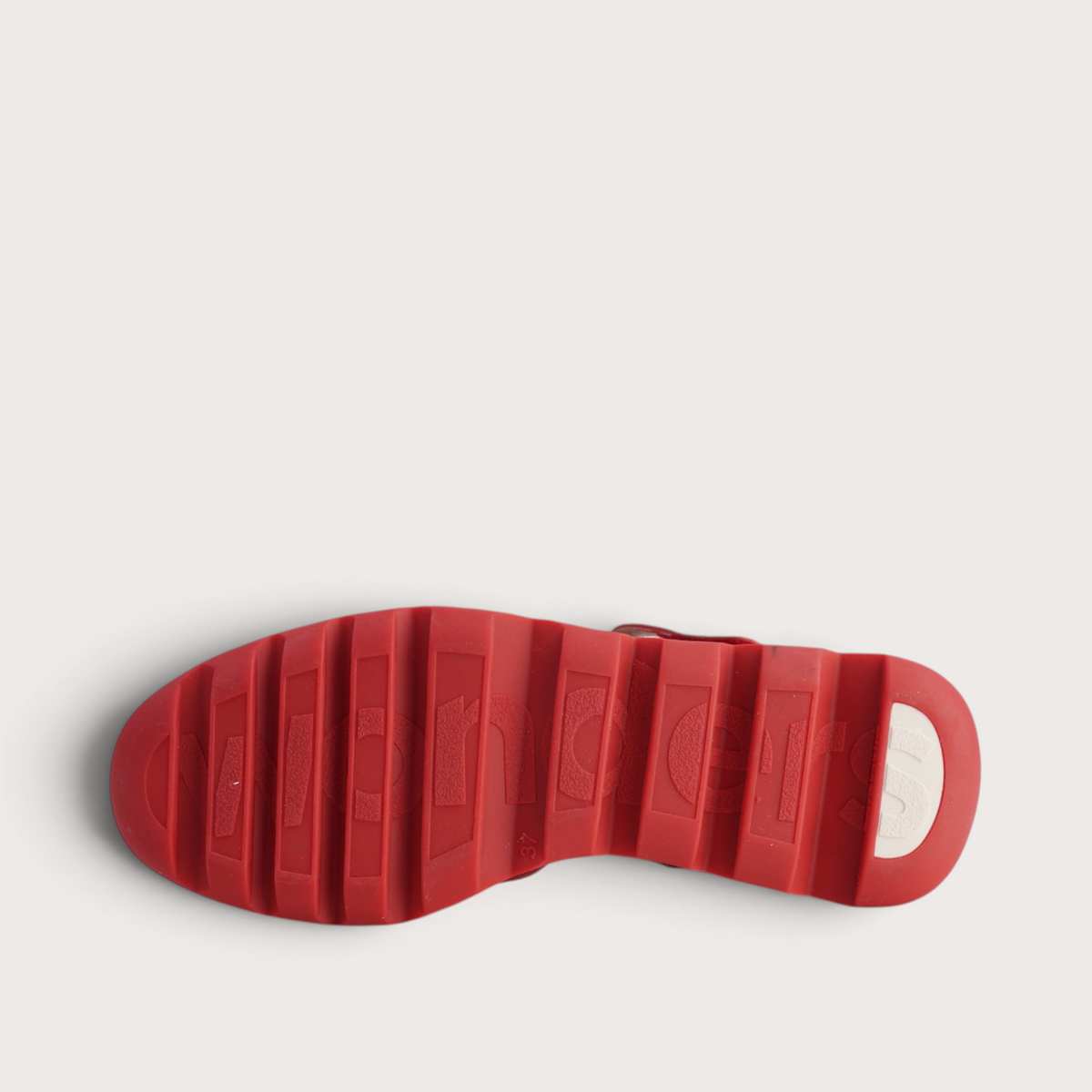 Cobi Red Leather Flats
