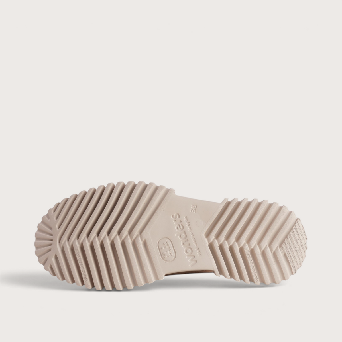 Altea Beige Leather Flats