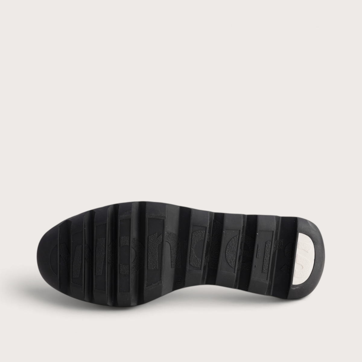Calpe Black Patent Leather Flats