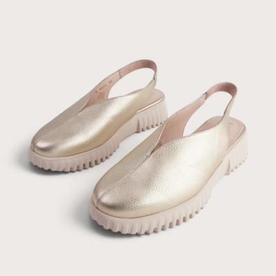 Altea Platino Leather Flats