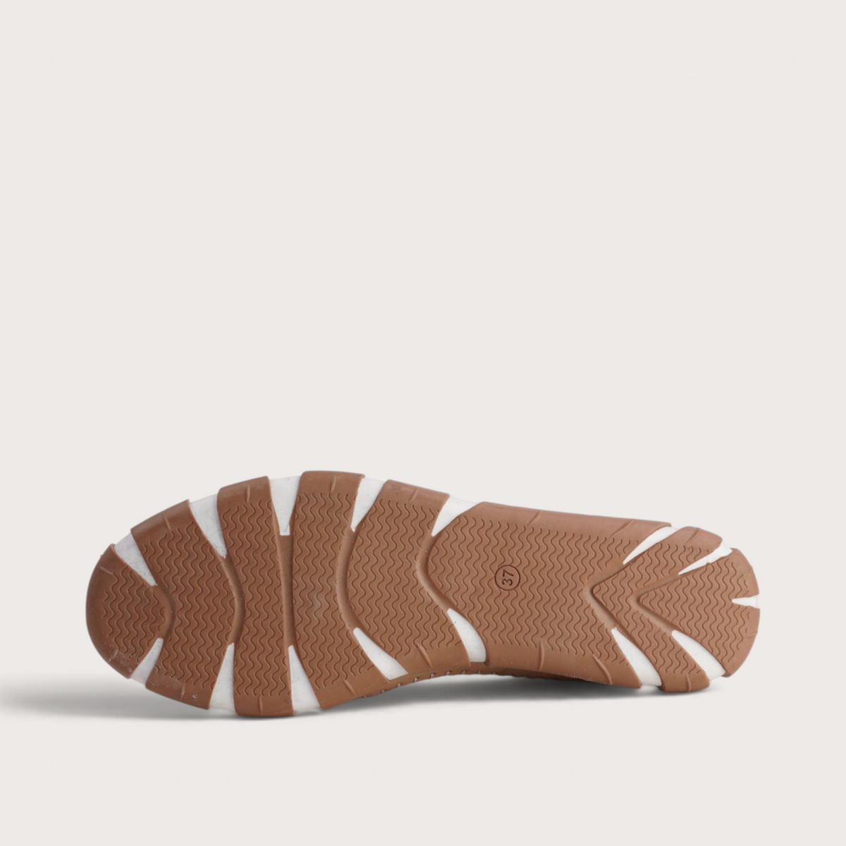 Chin Tan Leather Sneakers