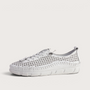 Chin White Leather Sneakers