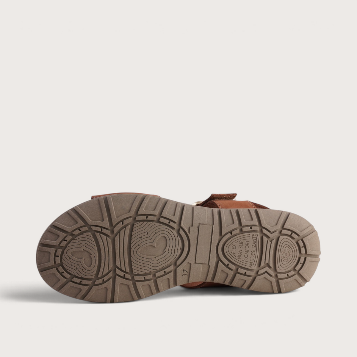Vienna Tan Leather Sandals