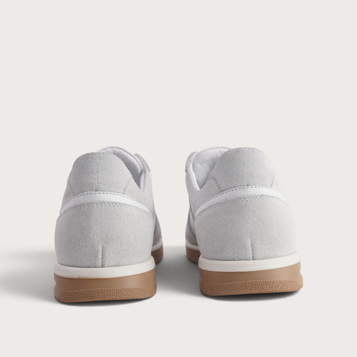 Yena White Leather Sneakers