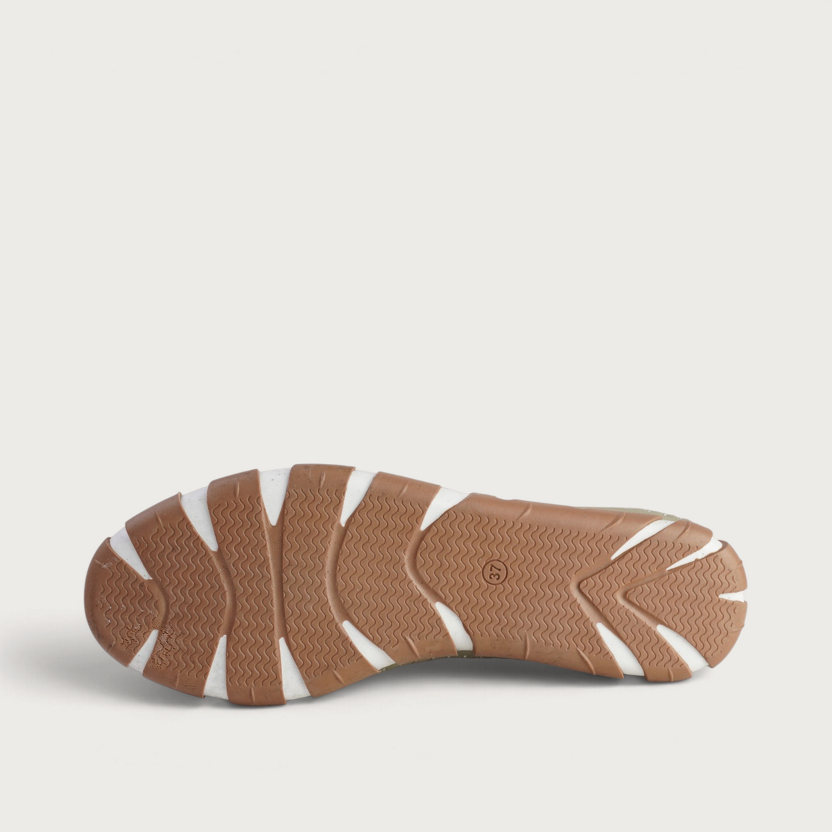 Chin Pistachio Leather Sneakers