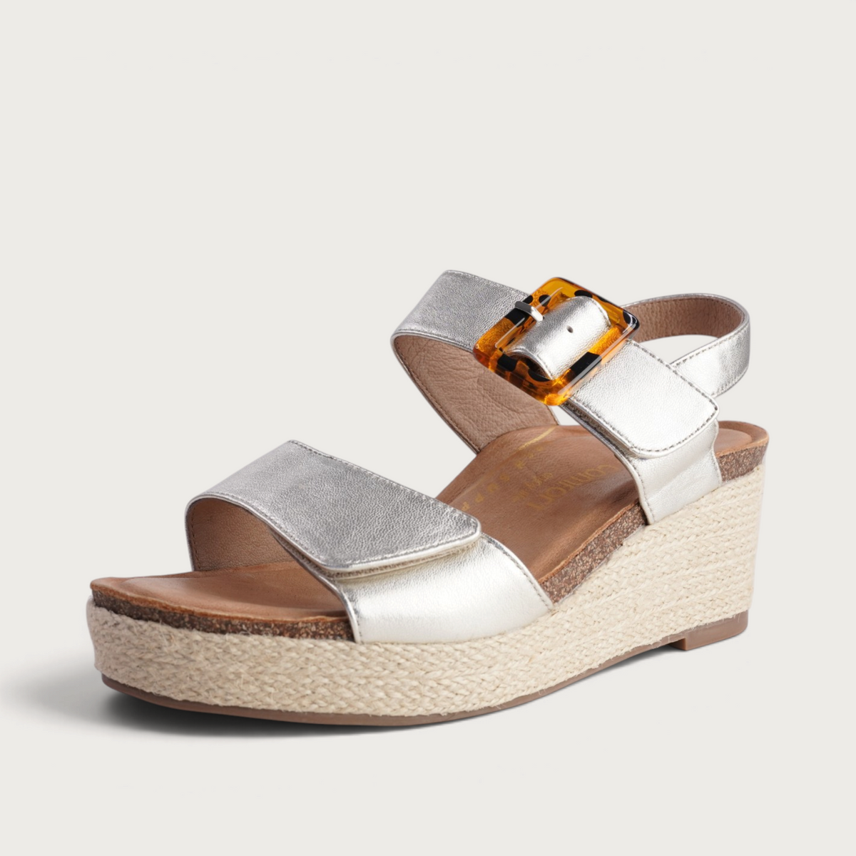 Morocco Soft Gold Leather Sandals