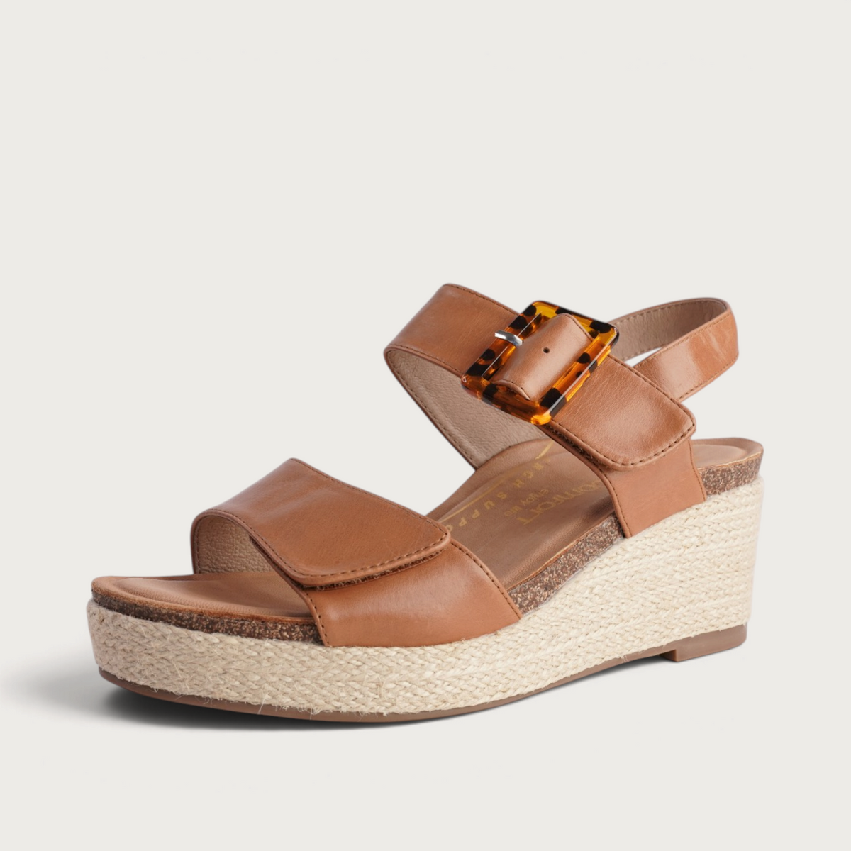 Morocco Tan Leather Sandals