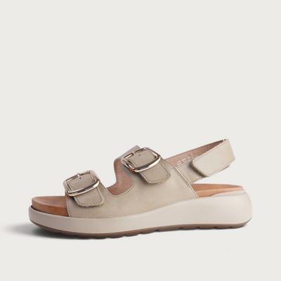 Corso Cement Leather Sandals