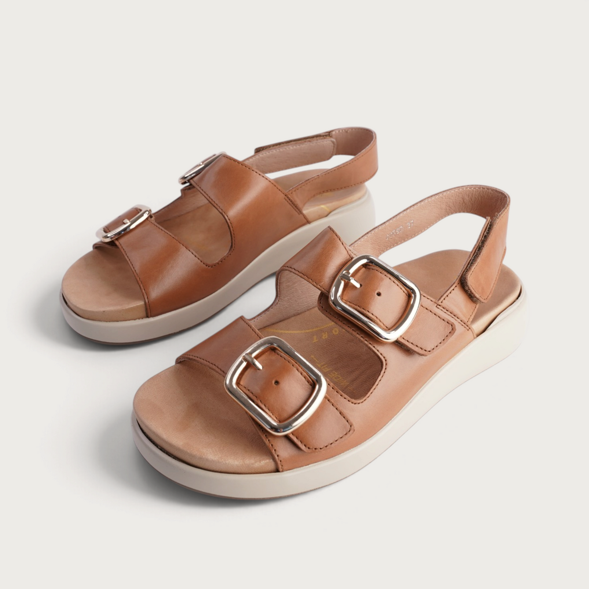 Corso Tan Leather Sandals