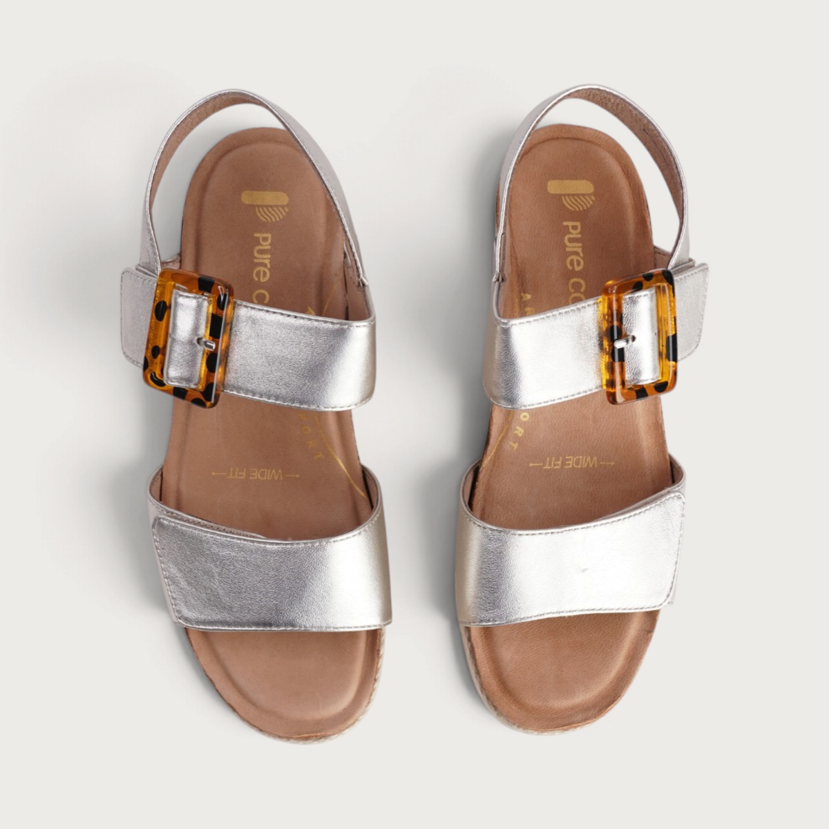 Morocco Soft Gold Leather Sandals