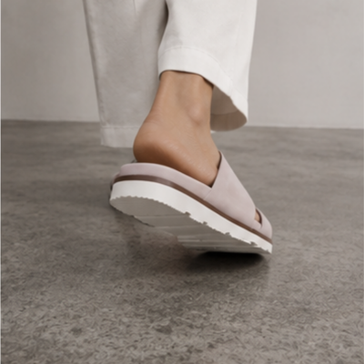 Eliza Powder Leather Sandals