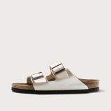 Arizona Birko-flor Graceful Pearl White Sandals