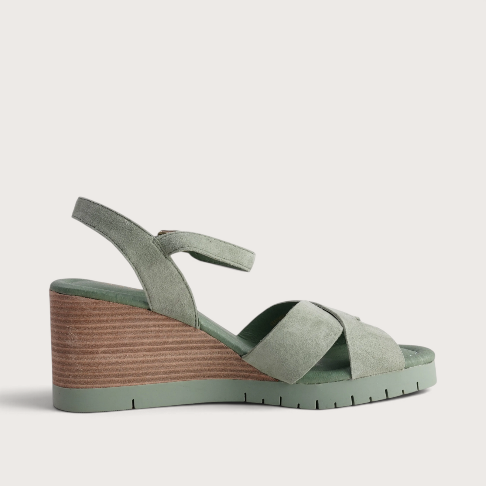 Tylar Sage Suede Wedges